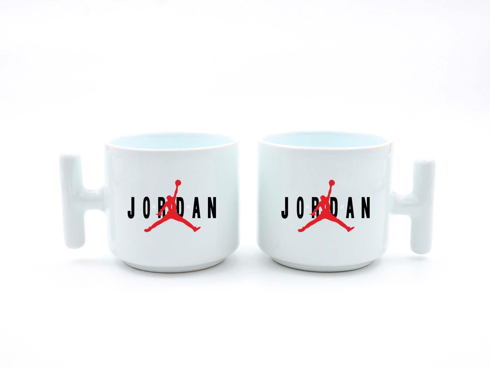 Beyaz Seramik Latte Fincanı