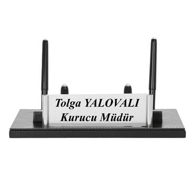 Beylerbeyi İsimlikli Siyah Deri Sümen Takımı 10 Parça