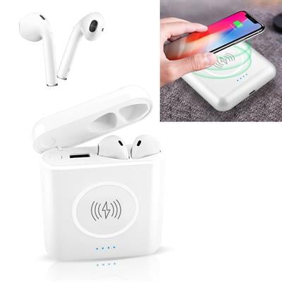 Bluetooth Kulaklık ve Wireless Mobil Şarj Cihazı