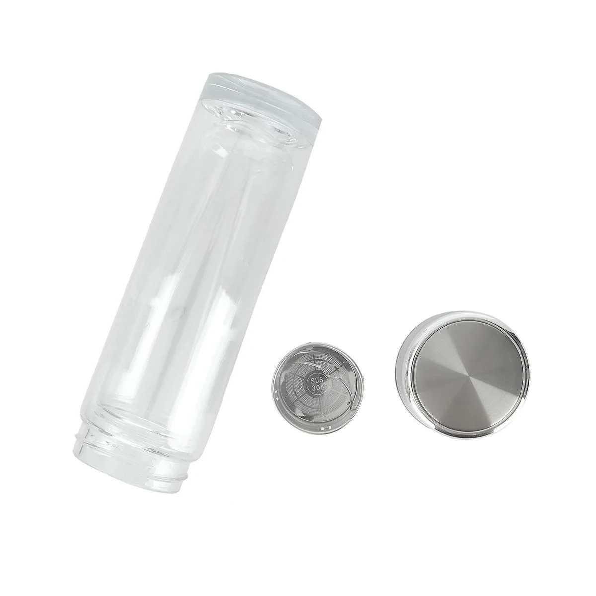 Çift Katmanlı Cam Termos 300ml
