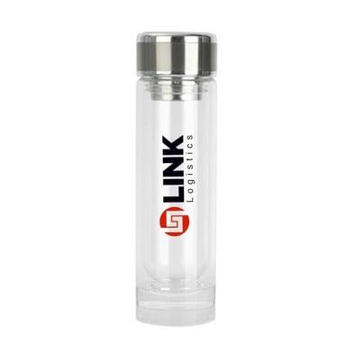 Çift Katmanlı Cam Termos 300ml