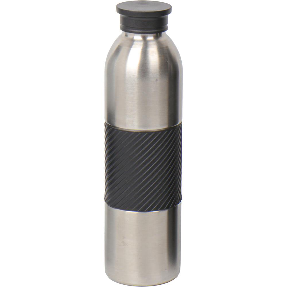 Çizgi Kesim Detaylı Gri Termos 500 ml