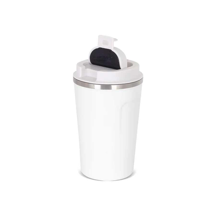 Dereceli Çelik Beyaz Termos 350 ml