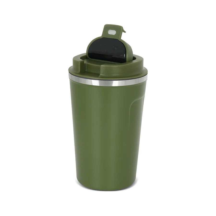 Dereceli Çelik Yeşil Termos 350 ml