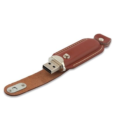 Deri Usb Flash Bellek 