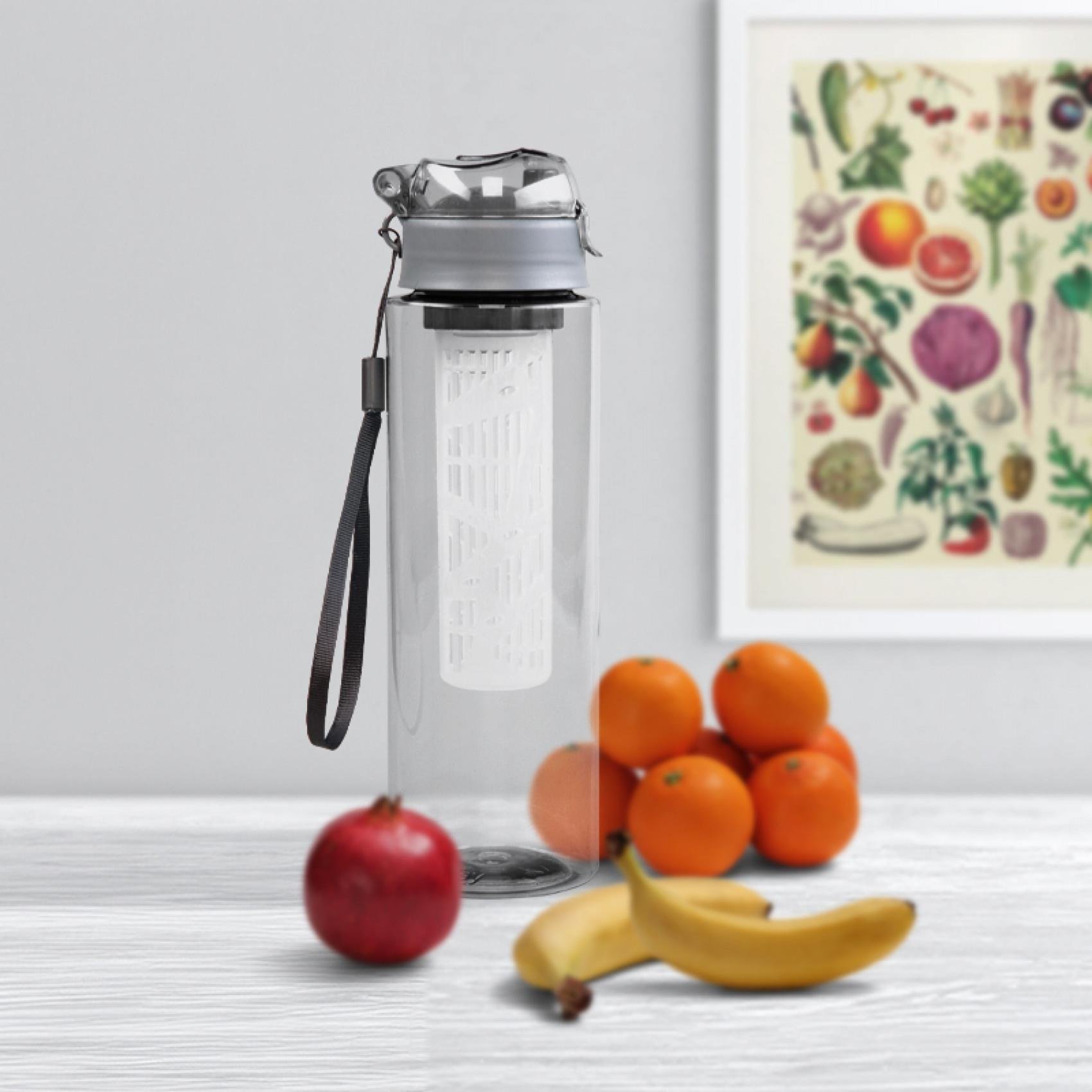 Detokslu SAN (BPA FREE) Şeffaf Matara 500 ml
