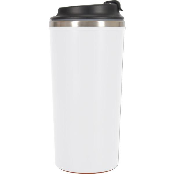 Devrilmez Estetik Beyaz Çelik Termos 500 ml 