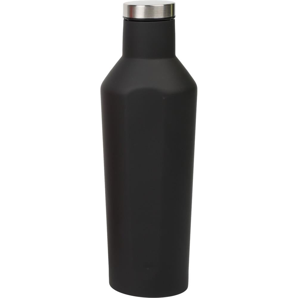 Estetik Görünümlü Siyah Termos 500 ml