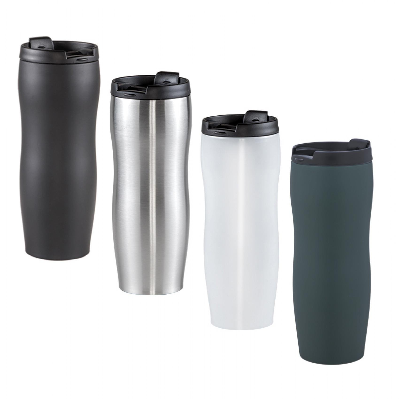 Estetik Yeşil Çelik Termos 400 ml