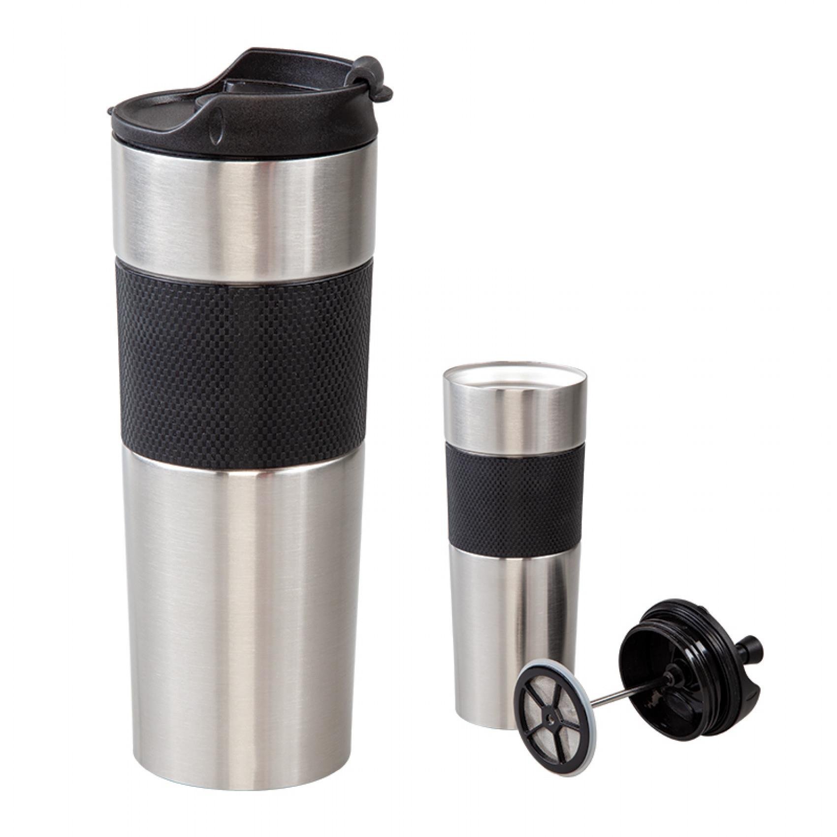 French Press Krom Çelik Termos 450 ml