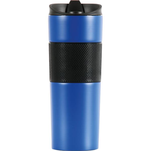 French Press Lacivert Çelik Termos 500 ml