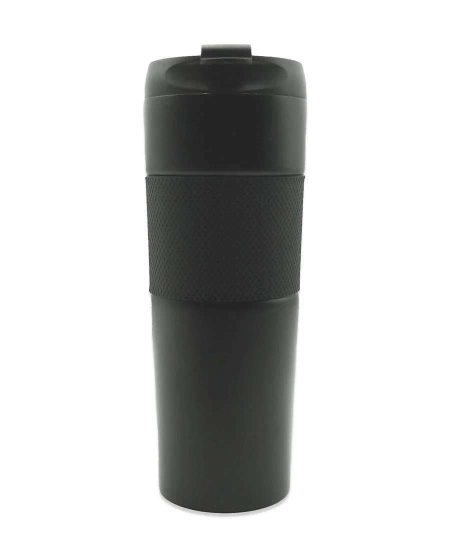 French Press Siyah Çelik Termos 500 ml