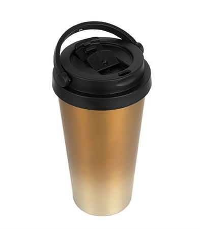 Gold Tutmalı Çelik Termos Mug 500 ml
