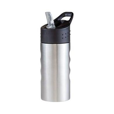 Gri Renk Çelik Matara 500 ml