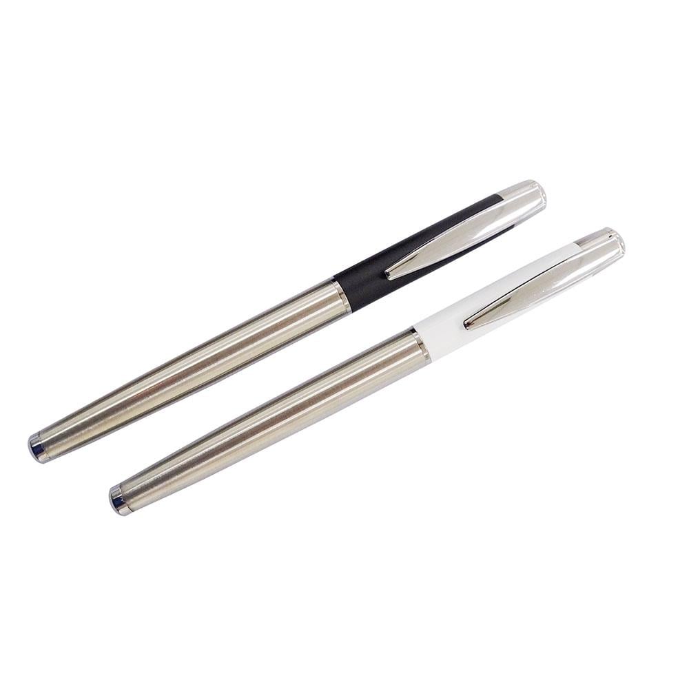 Gümüş Rengi Metal Roller Kalem