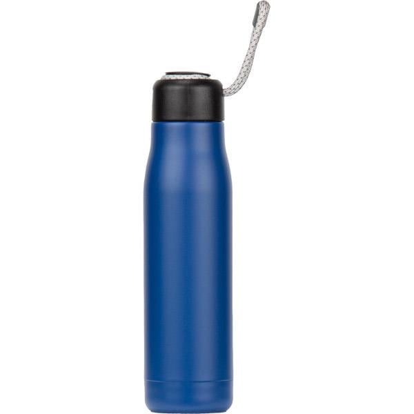 İp Tutamaçlı Lacivert Çelik Termos 500 ml