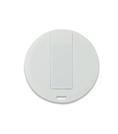 Kart Şeklinde Yuvarlak Usb Flash Bellek