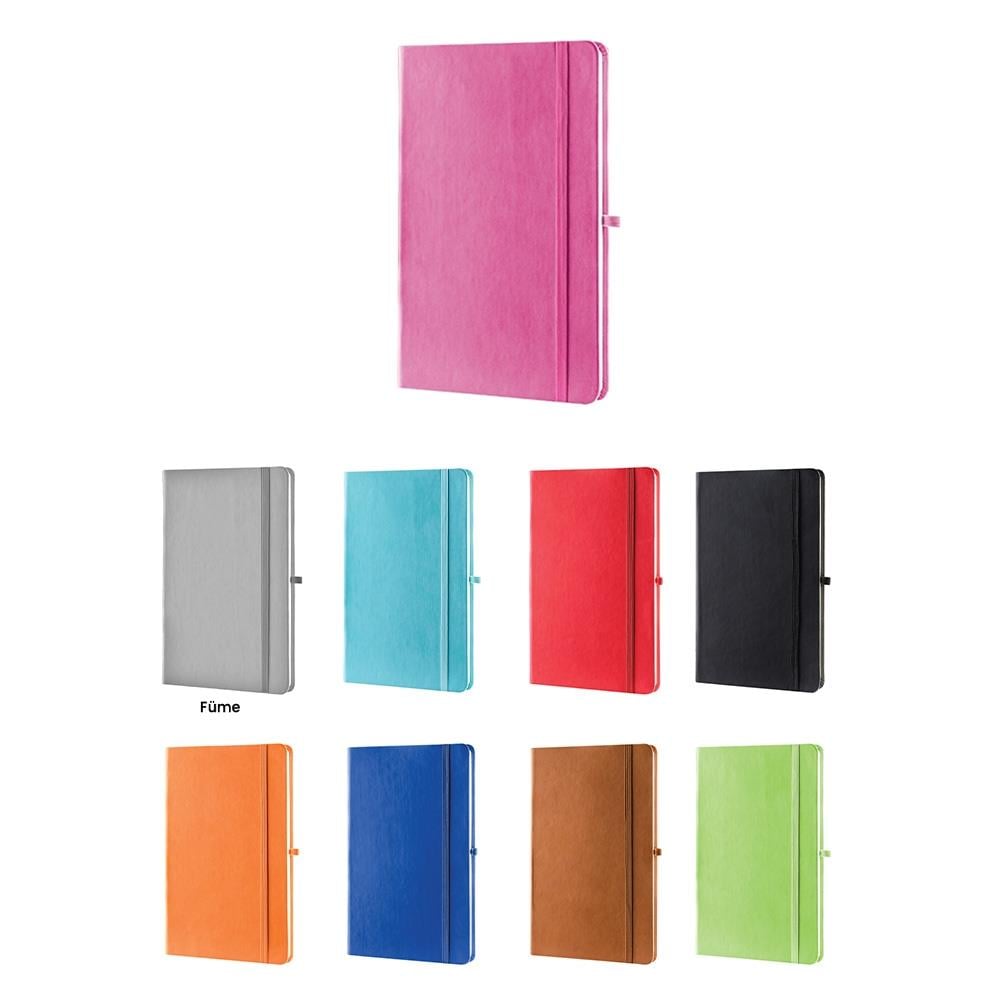 Lastikli Termo Deri Kapaklı Defter