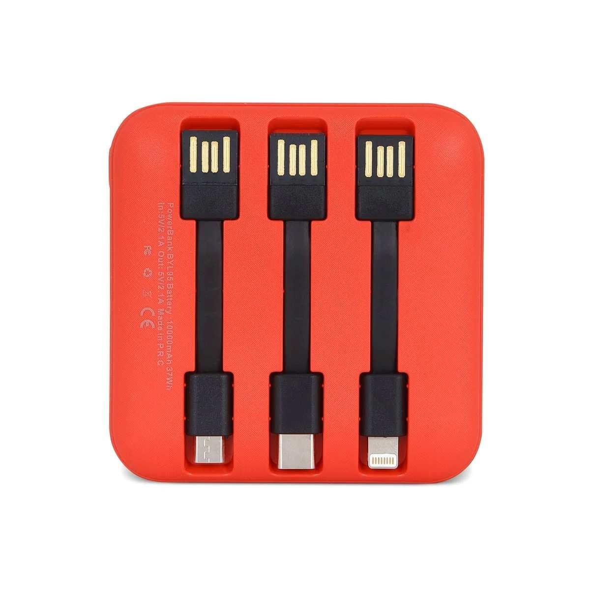 Led Işıklı 10.000 mAh Powerbank 