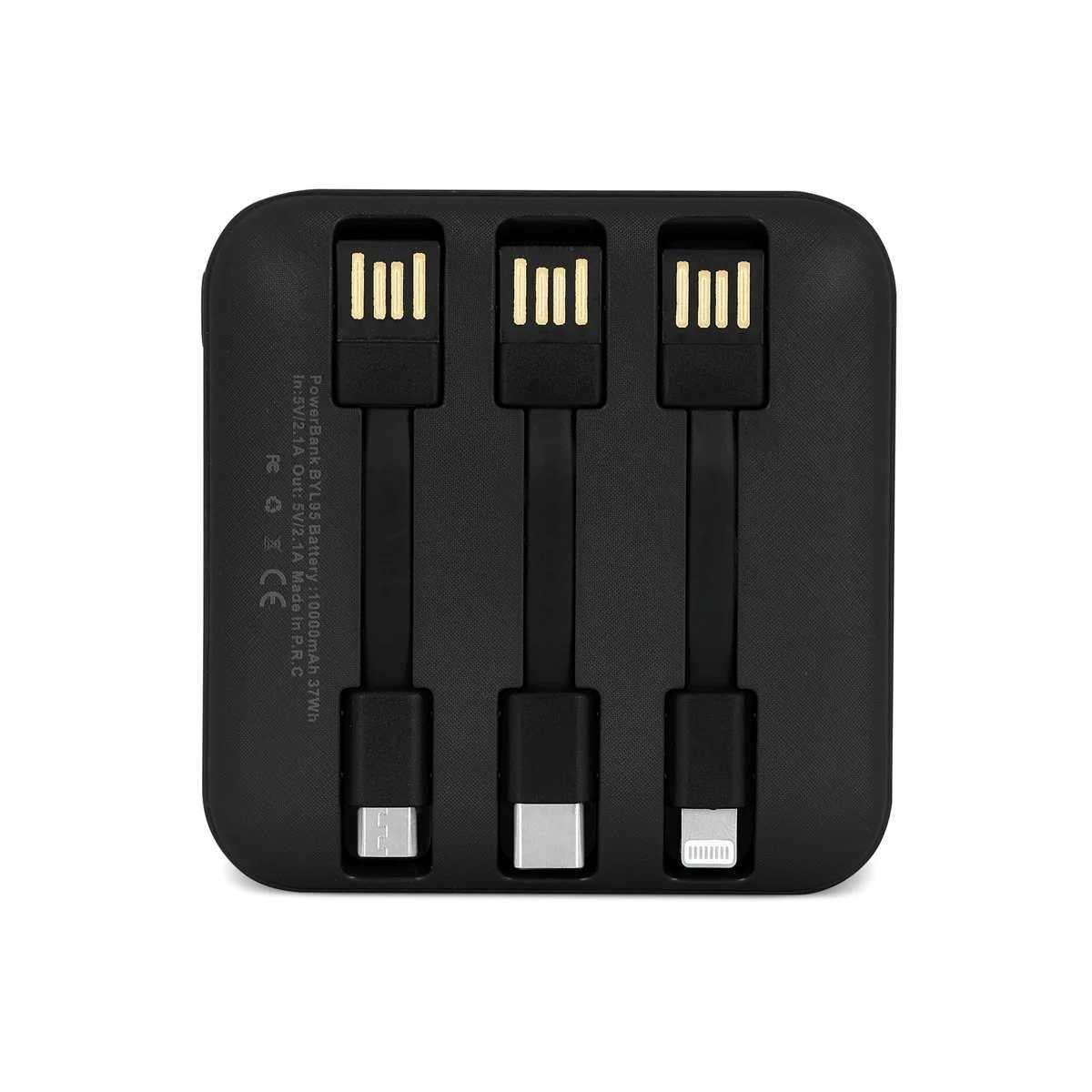 Led Işıklı 10.000 mAh Powerbank 