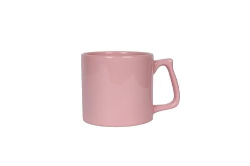 Luks Pastel Pembe Seramik Kupa