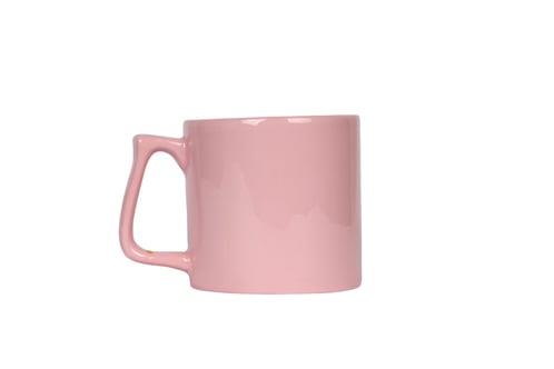 Luks Pastel Pembe Seramik Kupa