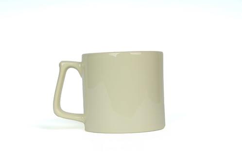 Luks Pastel Sarı Seramik Kupa