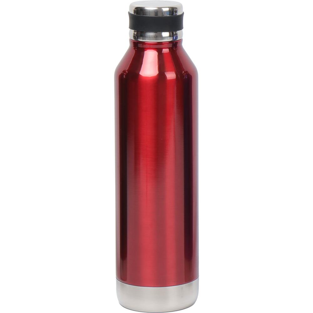 Parlak Kırmızı Renk Çelik Termos 700 ml