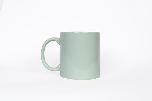 Pastel Yeşil Seramik Kupa
