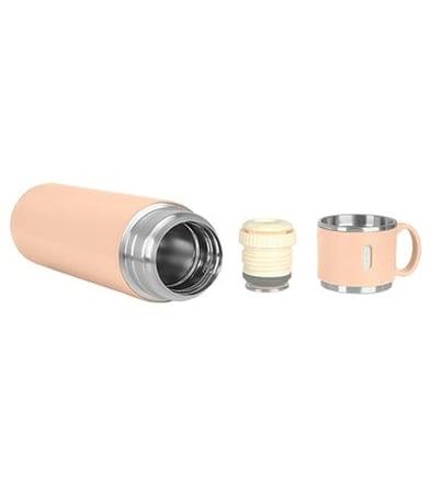 Pembe Bardaklı Çelik Termos 580 ml