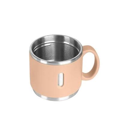 Pembe Bardaklı Çelik Termos 580 ml