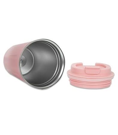 Pembe Çelik Termos Mug 380 ml