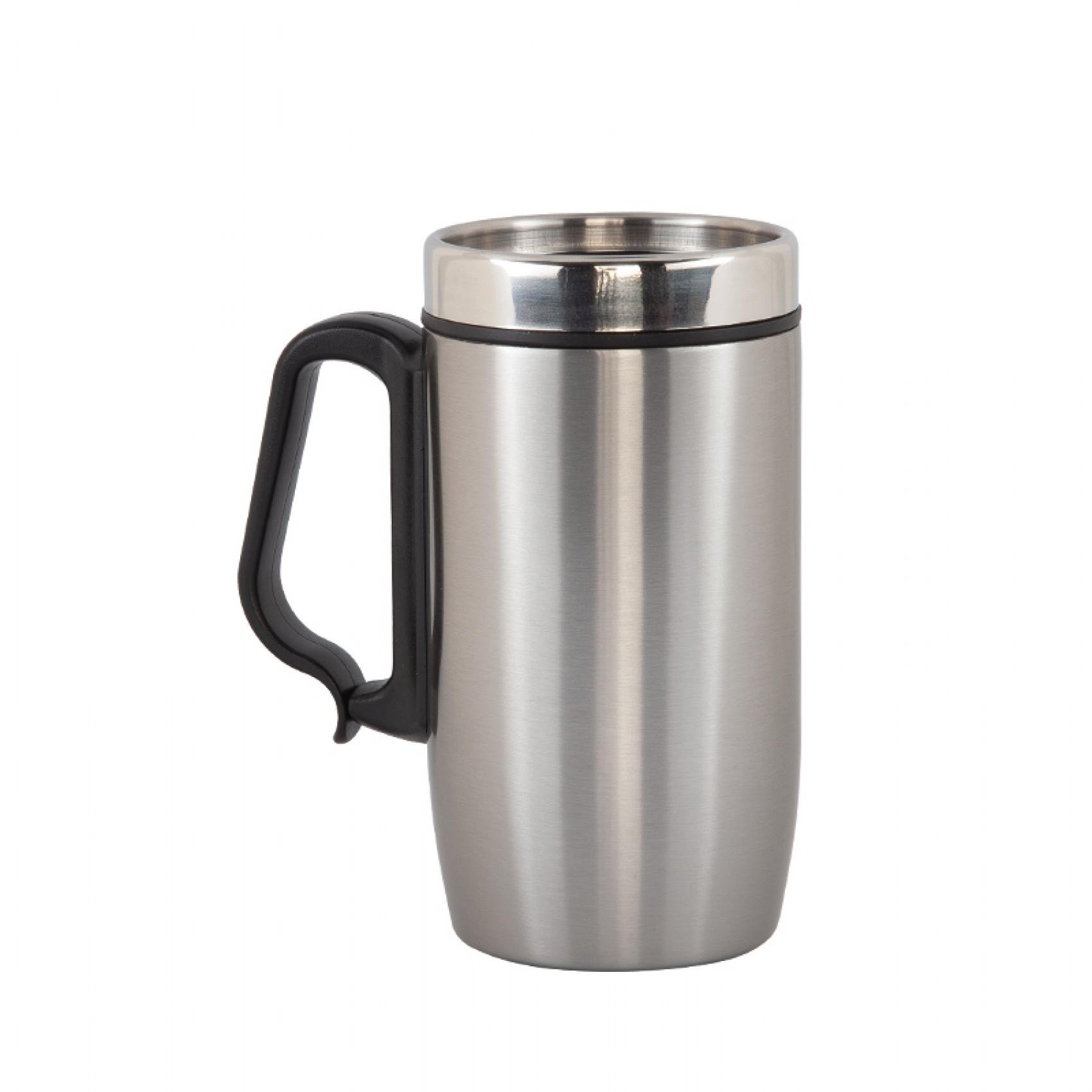 Pratik Gri Çelik Kupa 240 ml