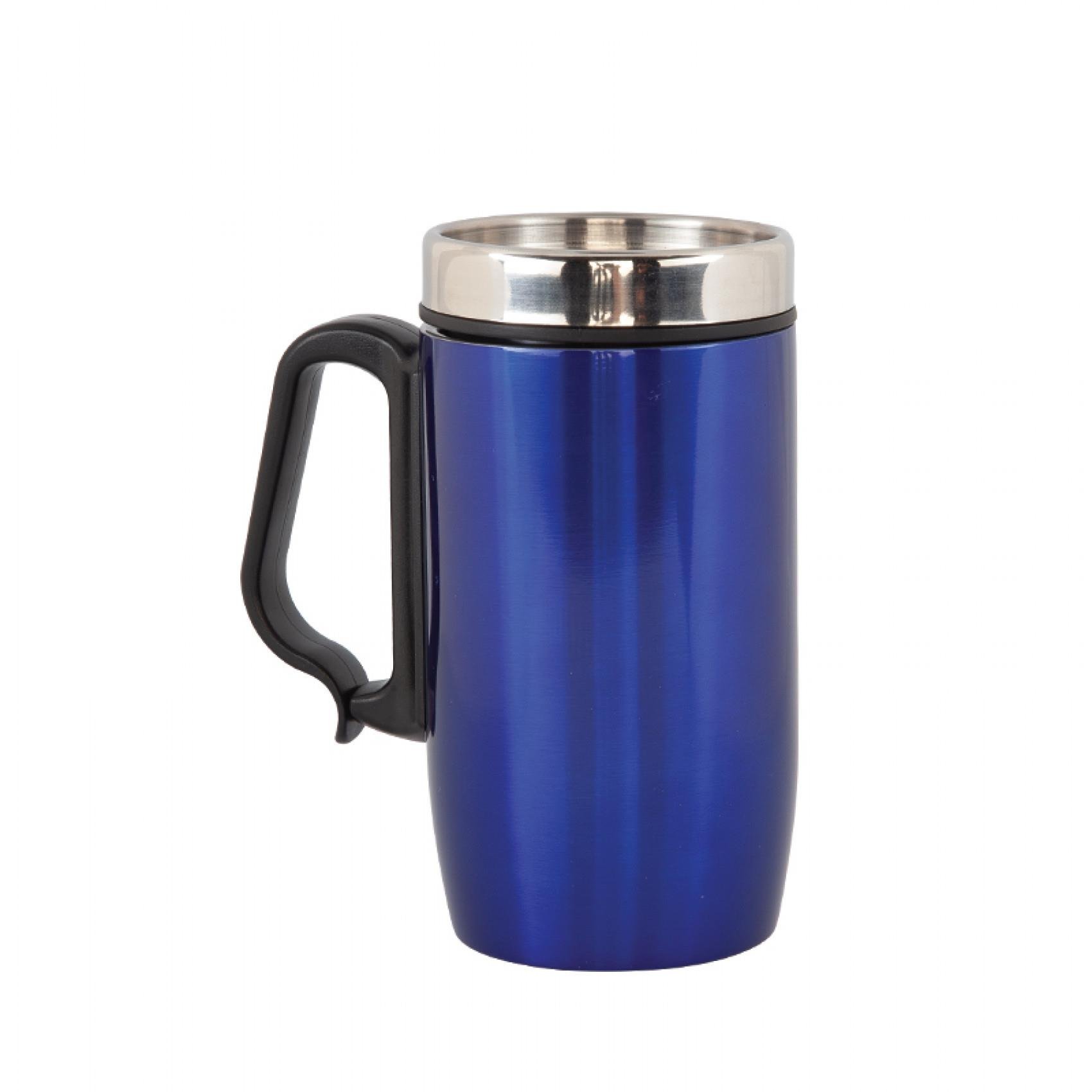 Pratik Mavi Çelik Kupa 240 ml