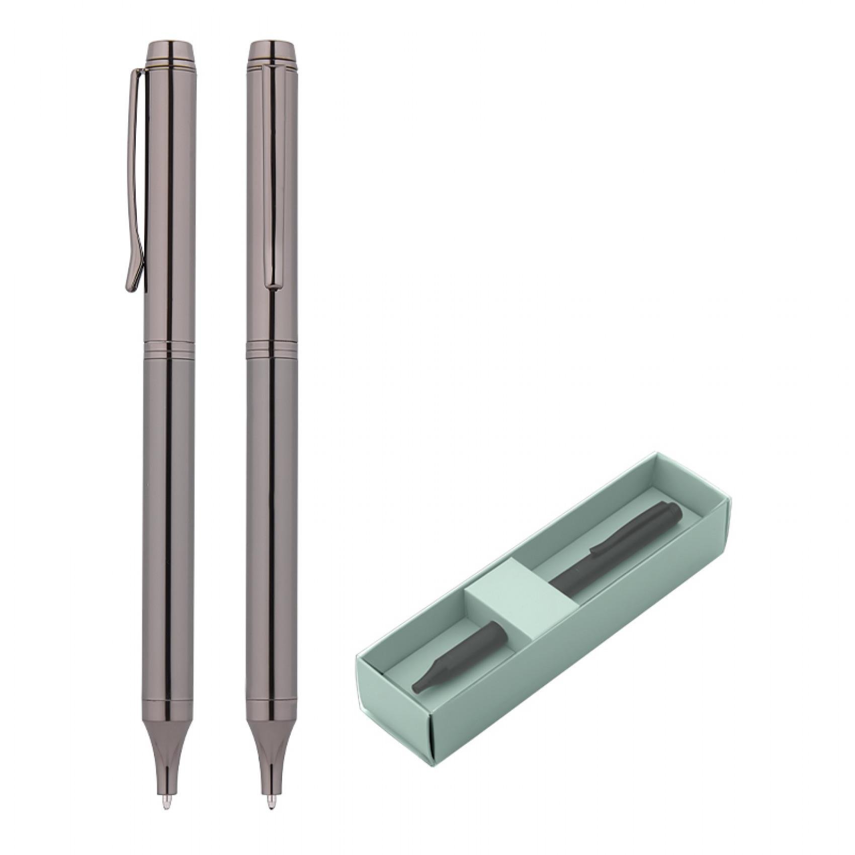 Premium Roller Ve Tükenmez Metal Kalem Seti
