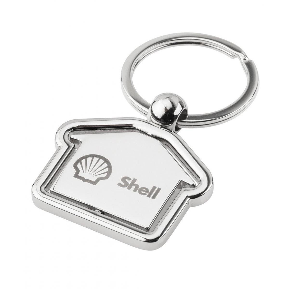 Promosyon Metal Siyah Ev Anahtarlık
