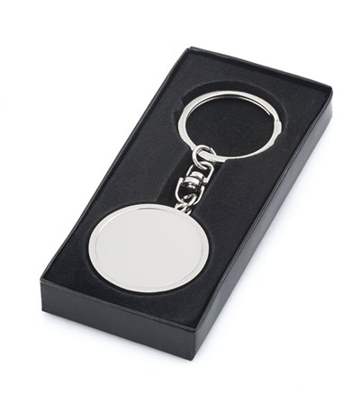 Promosyon Oval Metal Anahtarlık