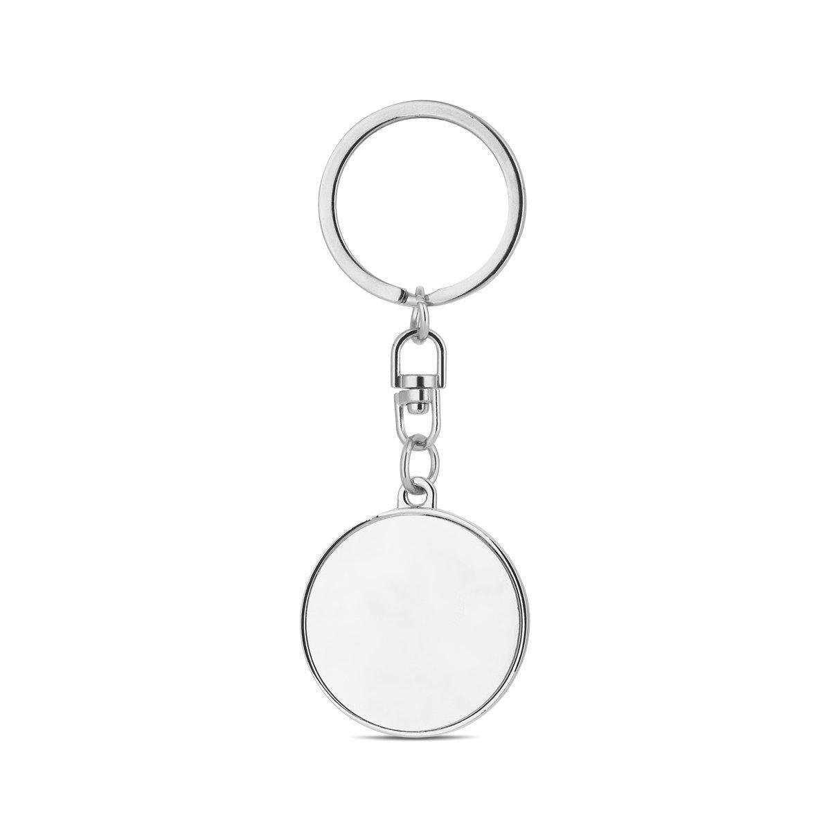 Promosyon Oval Metal Anahtarlık M1