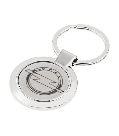 Promosyon Yuvarlak Metal Anahtarlık