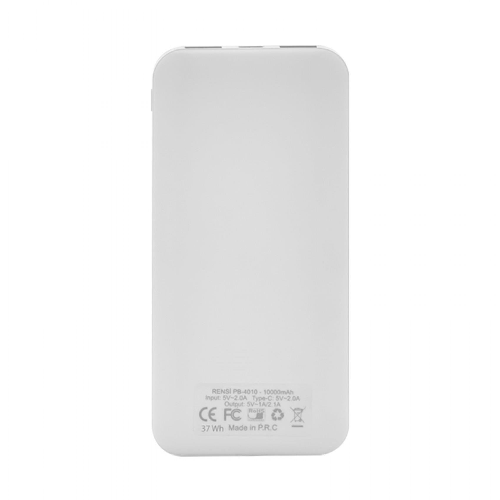 Renk Seçenekli 10.000 mAh Powerbank
