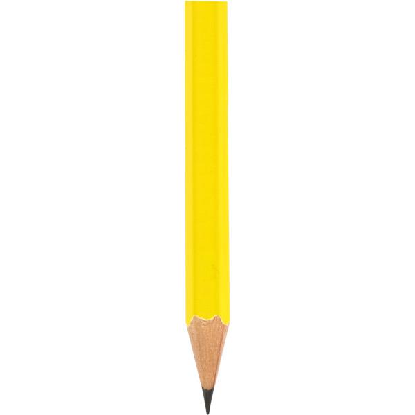Renkli Köşeli Doğal Ahşap Kurşun Kalem