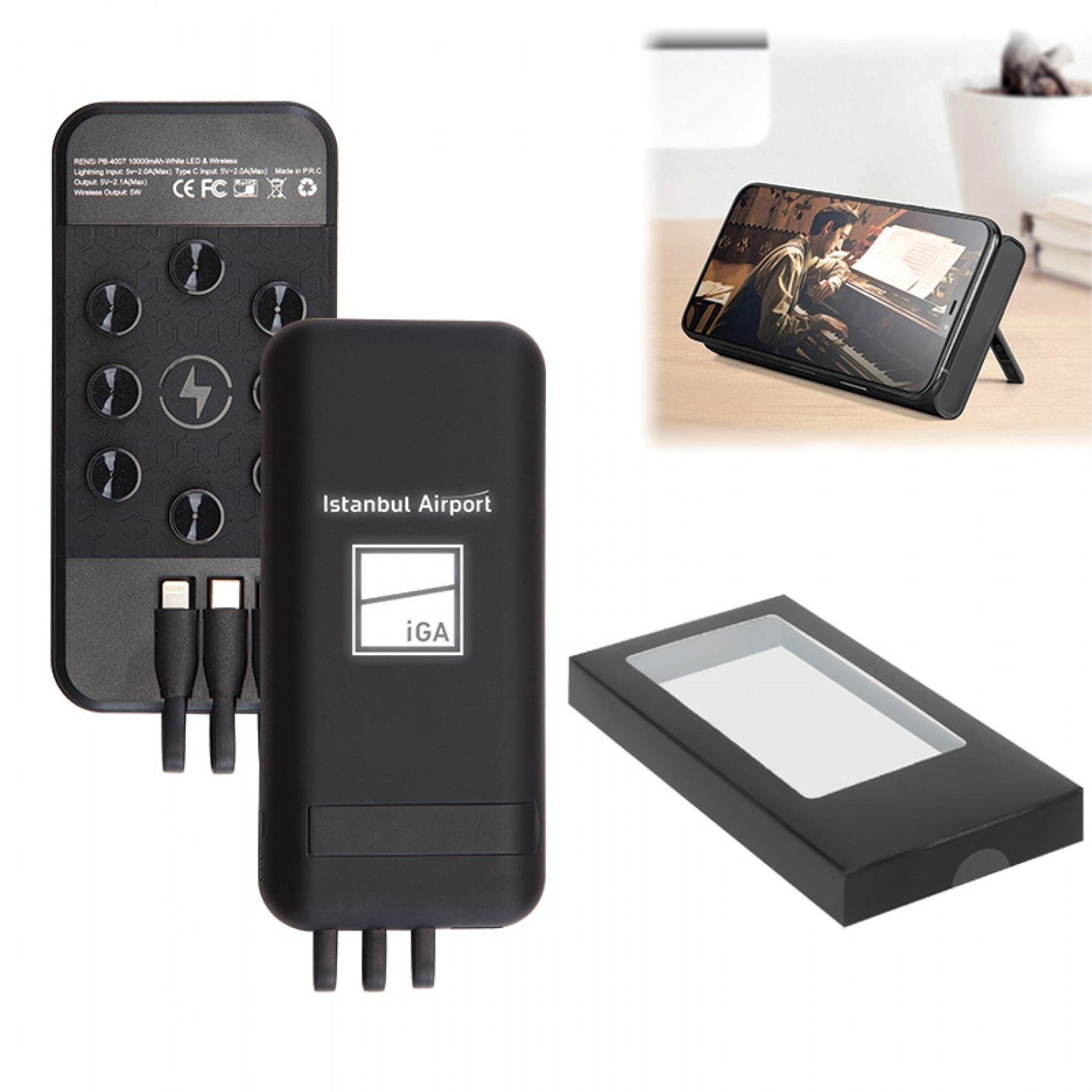 Rubber Gövdeli 10.000 mAh Powerbank