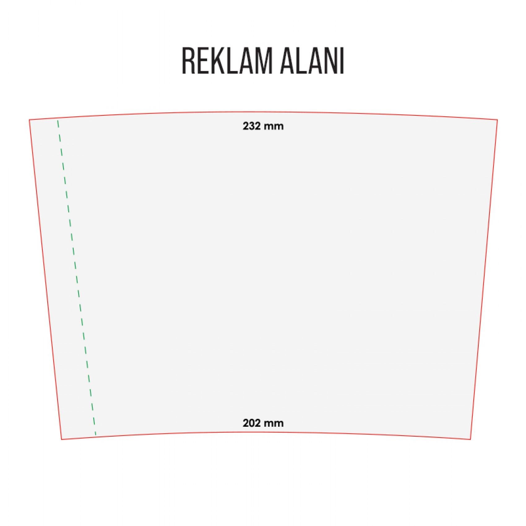 Şeffaf Görünümlü Çelik Kupa Mug 400 ml