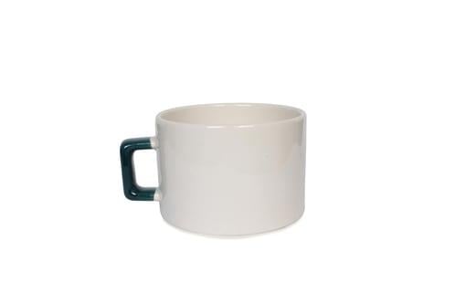 Seramik Koyu Yeşil Nescafe Fincanı