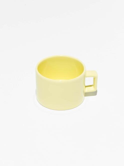 Seramik Pastel Sarı Nescafe Fincanı