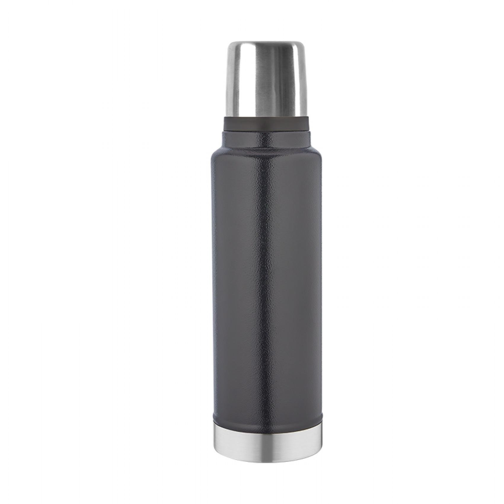 Siyah Çelik Termos 1450 ml