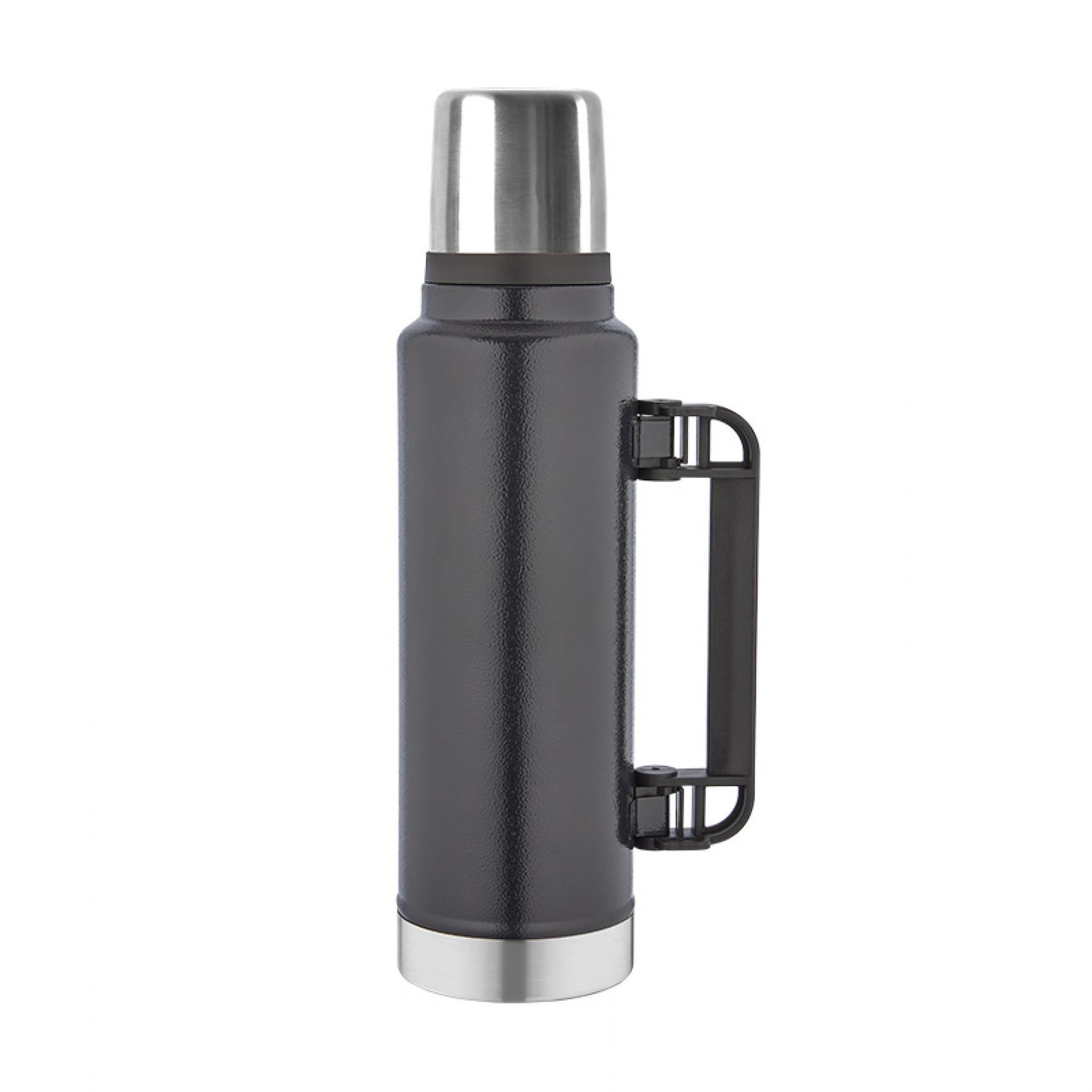 Siyah Çelik Termos 1450 ml