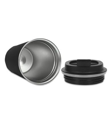 Siyah Çelik Termos Mug 380 ml