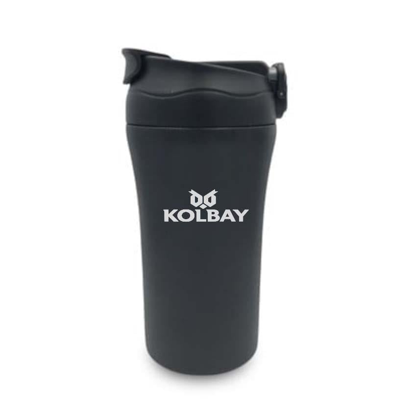 Siyah Çelik Termos Mug 500 ml 