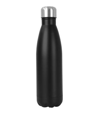 Siyah Şişe Çelik Termos 500 ml